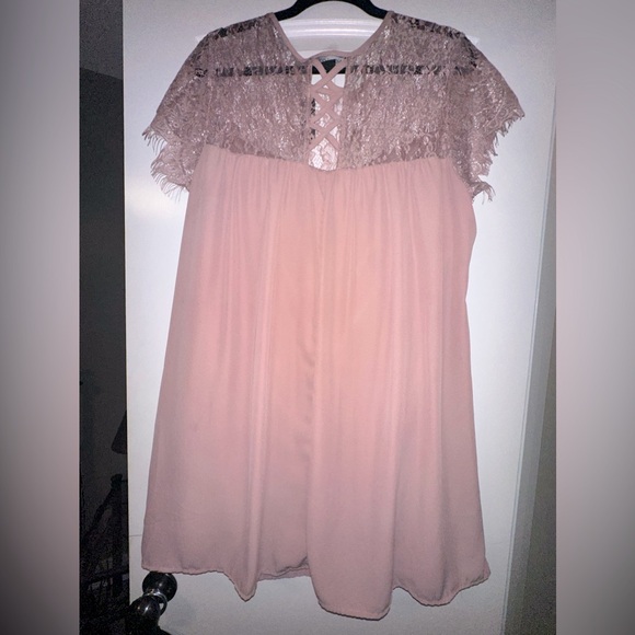 Cross back Midi Dress - Picture 5 of 6